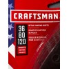 Craftsman 5 Pk Craftsman CMXZXGA9167 Assorted Grits Sanding Sheets Fits