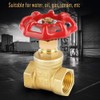 Y miko gate valve, DN15 brass gate valve BSPP G1/2