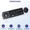 Heater Climate Control Switch Module Panel 79600-S84-A01ZA Compatible with Honda