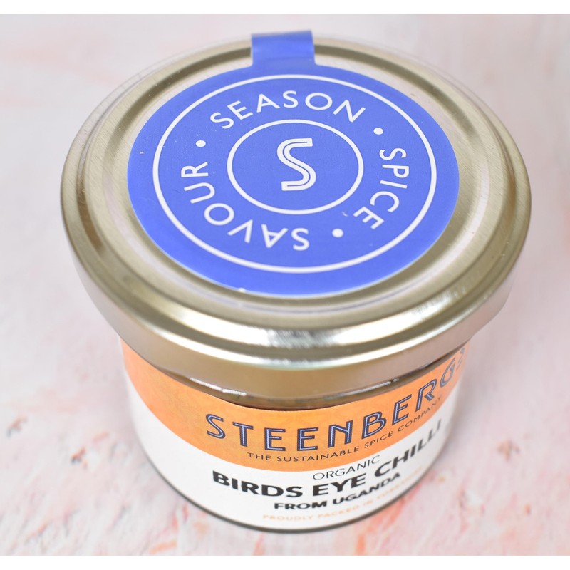 Steenbergs Organic Birds Eye Chilli Whole Dried Standard 25g