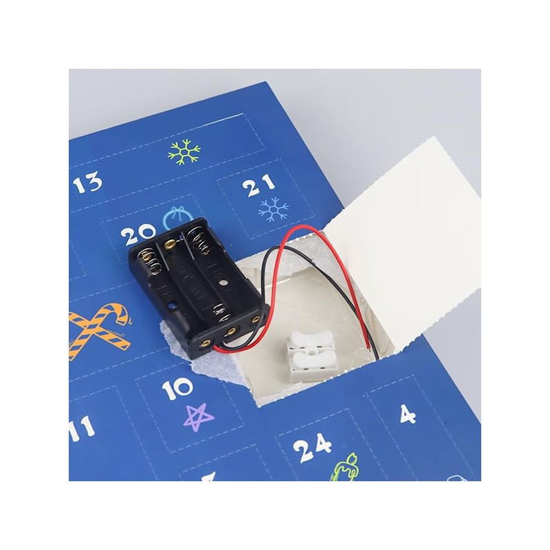 Advent Calendar 2025, 24 Days Christmas Science Experiments Countdown Calendar