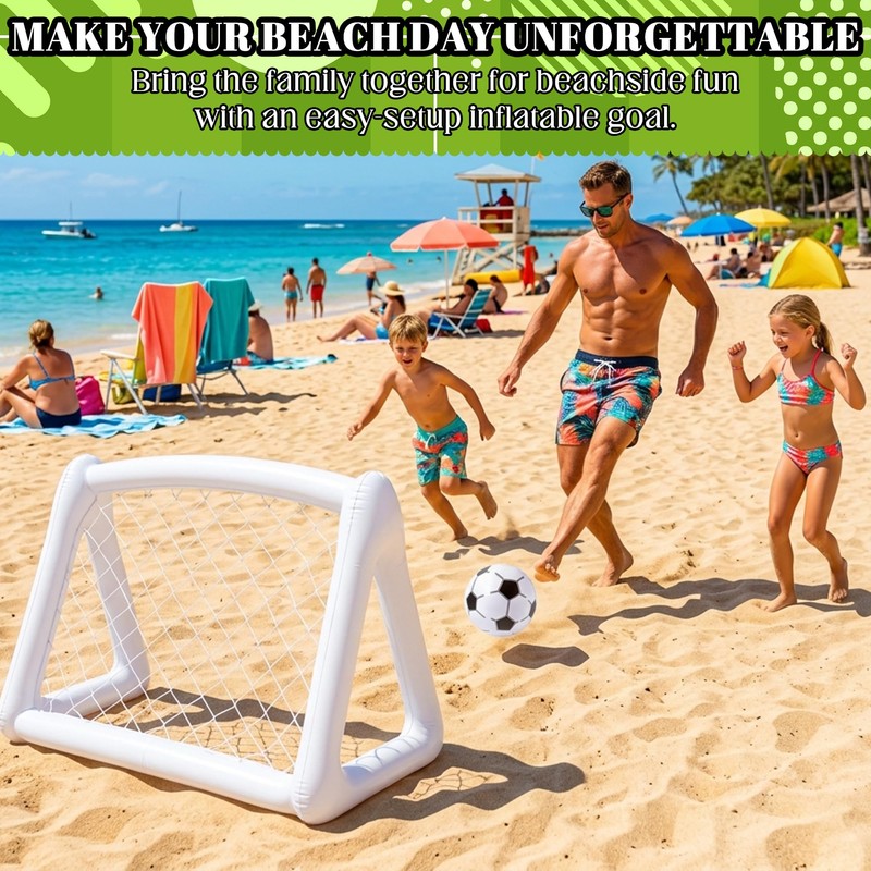 Wood Homing Porta da calcio gonfiabile 7p