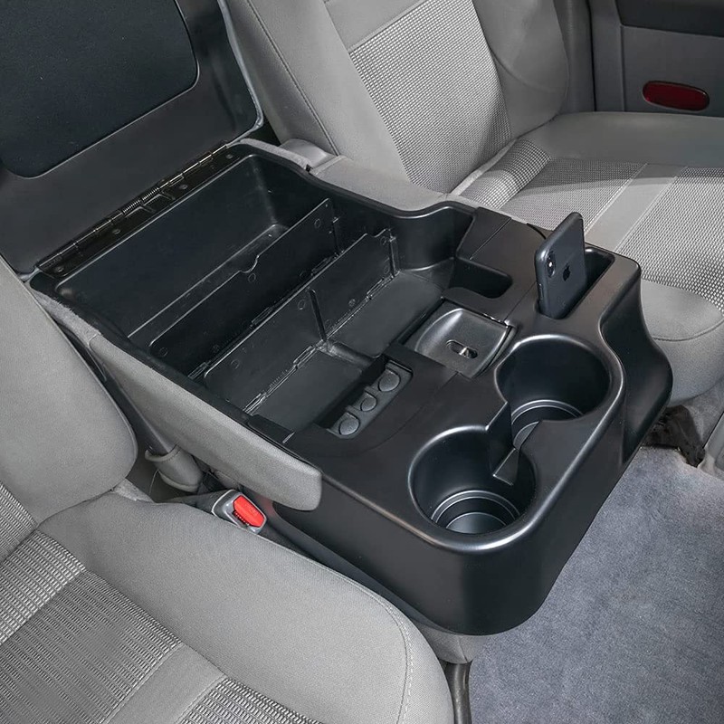 GlowShift Cup Holder Add-On Center Console Attachment Compatible with Dodge
