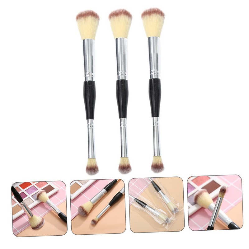 FOMIYES 3sets Comprehensive Makeup Brush Set Blush Brush Travel-friendly 3pcs*3