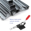 Welding Toggle Clamp Galvanized Iron Push-Pull Type Latch Push Pull