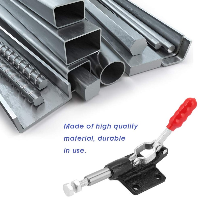 Welding Toggle Clamp Galvanized Iron Push-Pull Type Latch Push Pull