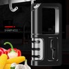 Knife Sharpener 4-in-1 Kitchen Knife and Scissors Sharpening Tool Premium