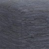 Pemberly Row Boho Square Pouf in Dark Blue Woven Genuine