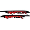 Avery Dennison 2-Ford Raptor SVT F150 Distressed Flag Bedside Vinyl