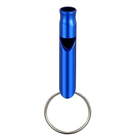 CABLEPELADO Survival Whistle, Emergency Whistle, Sports Whistle, Aluminium Alloy, Suitable for Outdoor Activities, Blue