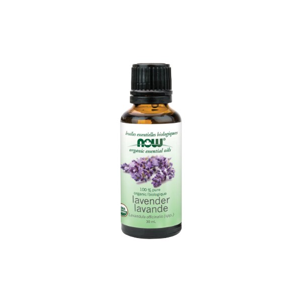 Now Essential Oils Lavender Oil (Certified Organic) - 30ml