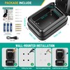 BTNEEU Smart Key Safe Wall Mounted Key Lock Box Outdoor