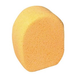 Sax Synthetic Polyurethane All-Purpose Oval Sponge, Yellow, 6" H x 4" W x 2" Thick
