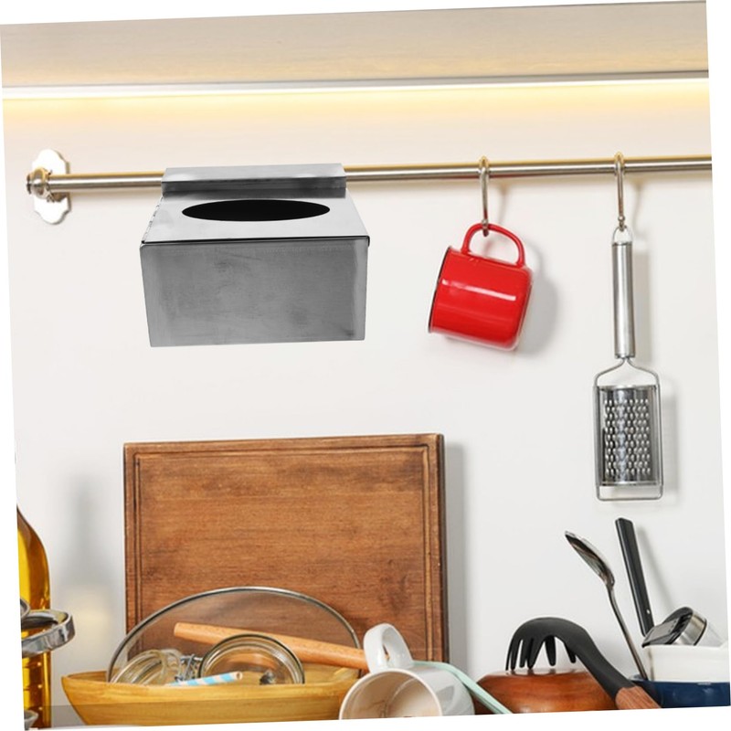 BIUDECO Hospital Glove Box Stainless Steel Wall Mount Glove Dispenser