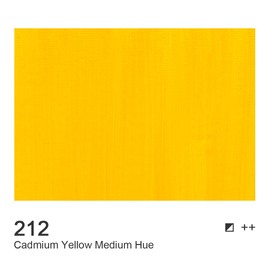 AUREUO Acrylic Paint Cadmium Yellow Medium Hue 120ml Tube - Non-Toxic Pigments for Canvas, Rock, Wood, Ceramic, Fabric - Paints for Painting Enthusiasts, Beginners and Artists