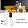VR Glasses Silicone Cover Set Controller Grips Front Shell Headset