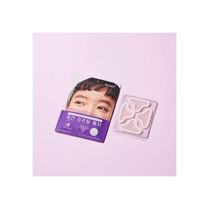 Illumiel Microneed Shot Glabella Lifting Patch (4 Sheets) / 일루미엘