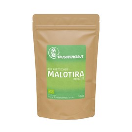 Thousandkraut Premium Organic Mountain Tea - 100 g - Cut - Best Quality - Sideritis Syriaca, Malotira Verbena - Organic Certified - German Company - From Crete