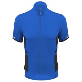 Elite Recumbent Bicycle Jersey - Made in USA (X-Large, Royal)