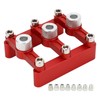 Self Centering Doweling Jig 90 Degree Woodworking Straight Hole Positioner