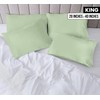 Utopia Bedding King Pillowcases - 4 Pack - Envelope Closure
