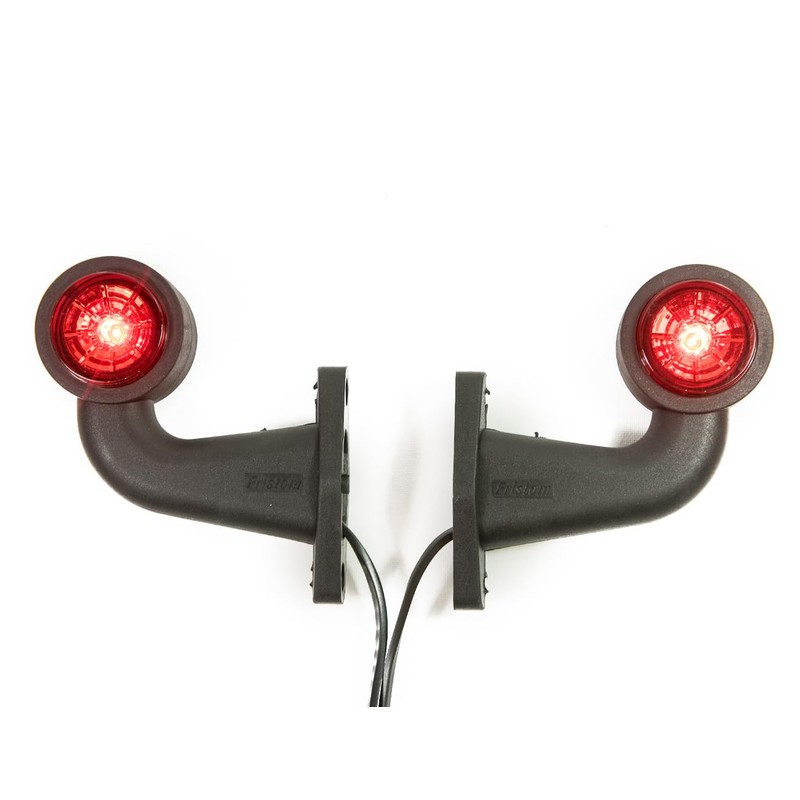 2 x LED Rubber Side Light 12 V 24 V