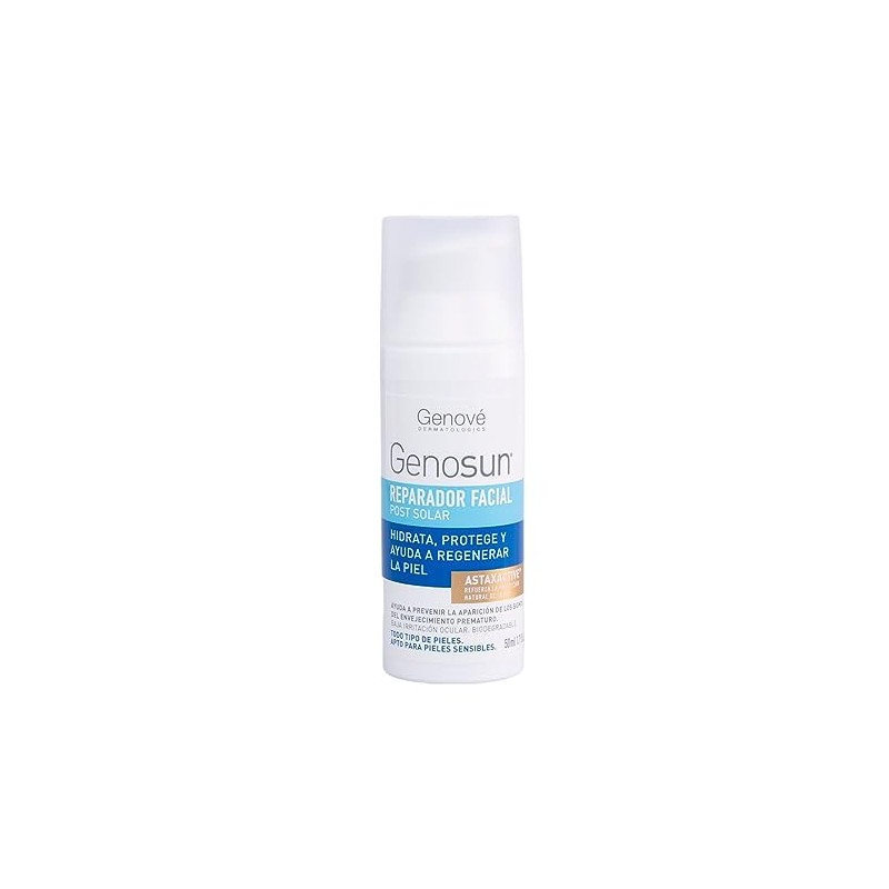 Genove Crema Facial Post Solar Genosun, 50 ml