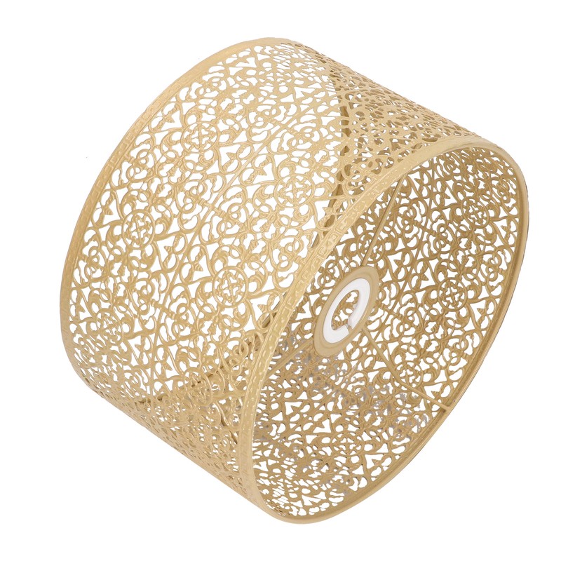 Lamp Shade Hollow Out Metal Lampshade E27 E14 Universal Use