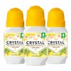 CRYSTAL Mineral Deodorant Roll-On- Body Deodorant With 24-Hour Odor Protection,