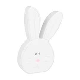 Collins Painting Wooden Spring/Easter Animal Figurine (Peter Bunny), Light Pink