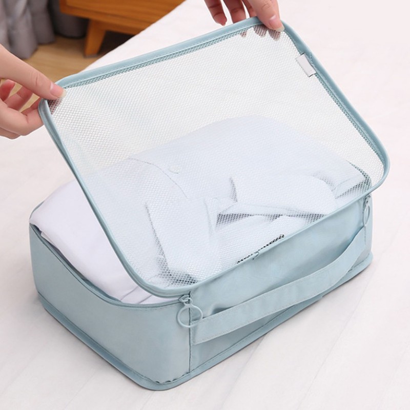 7 Piece Packing Cubes Set High Capacity Multifunction Foldable Luggage