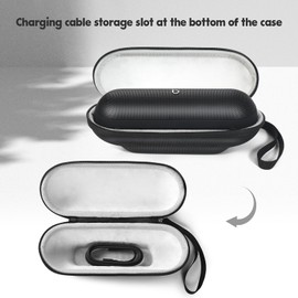 Hard Carrying Case Travel Bag Compatible with Beats Pill Wireless Bluetooth Speaker (Black)