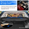Powerty Cargo Cover for 2023-2025 2026 Kia Sportage Accessories, Canavas