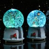 Generic Bola Cristal Musical 3d Con Lámpara De 7 Colores