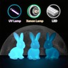Glow Blue in The Dark 1.75mm PLA Filament, Luminous Blue