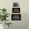 Signs ByLITA Classic Framed, Please Be Considerate and Keep Noise