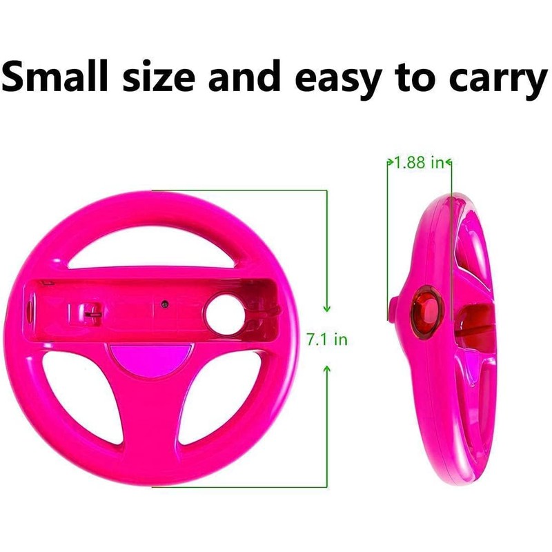 TheMax Pnk (Pack 2) Wheel Steering wii Controller Design Stand