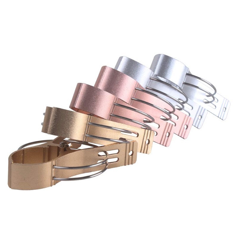 Z ZICOME Aluminium Alloy Beach Towel Clips, 6 Pack