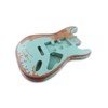 sunsmile Sunsmile Relic Electric Guitar Body Nitro Top Alder Wood