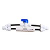 YZM Reverse Osmosis RO Flush Kit Valve for 300Gallon/400Gallon RO System Flow Restrictor, 1/4" Tube OD Ports. (800CC,300Gallon/400Gallon)