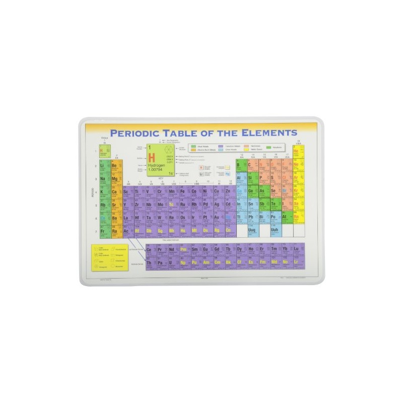 Painless Learning Periodic Table Placemat, 1 Count (Pack of 1)