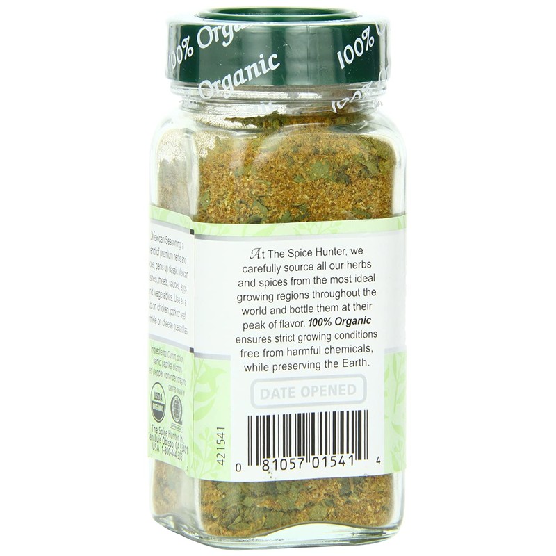 The Spice Hunter Organic Mexican Seasoning Blend, 1.4 oz. jar
