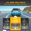 Backup Camera for Car, Metal Housing 170°Wide View Angle Rear/Side/Front