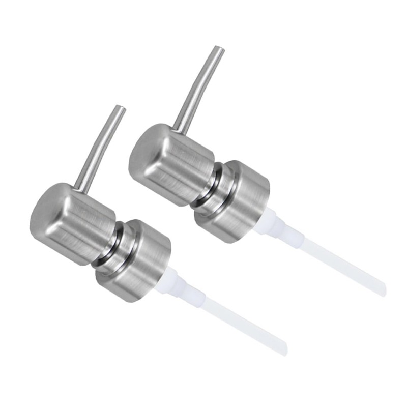 STOBAZA 2sets Lotion Dispenser Pump Replacement Plastic Bottle Pump for