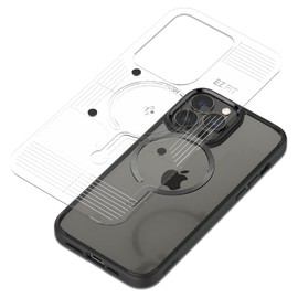 Spigen Metal Ring Plate (MagFit) Adapter for Mag Safe-Compatibility with EZ-Fit Kit [Add Mag Safe Compatibility to Non-Mag Safe Case ] - 1 Pack - Matt Black