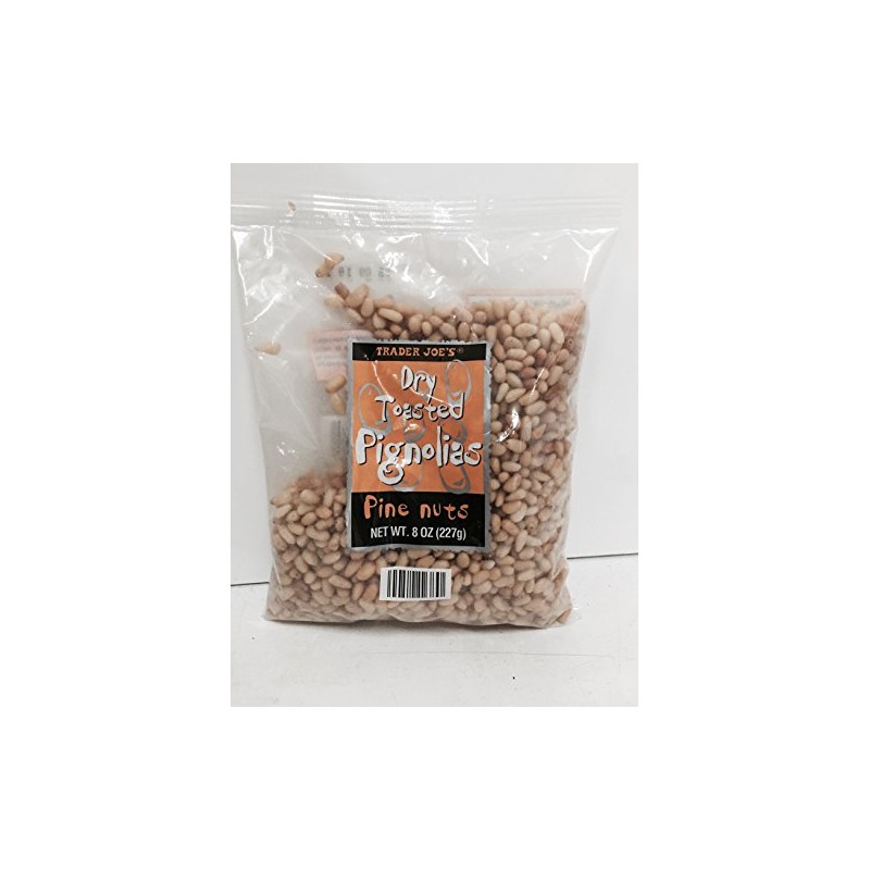Trader Joe's Dry Toasted Pignoias - Pine Nuts (Pack of