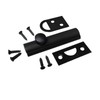 2.5 Inch Flat Door Bolts Black Plated Bolt Door Latches