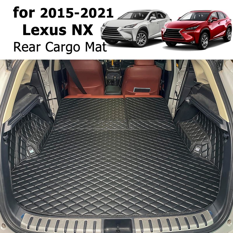 7DEEKEI Cargo Mat for 2015-2021 Lexus NX200t NX300 NX300H Trunk