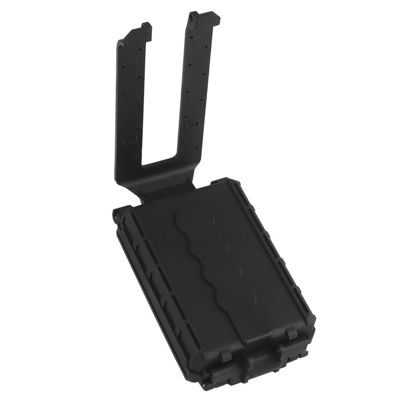 Modular Battery Storage Case with Movable Inserts, Waterproof MOLLE Rugged