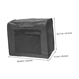 FUNOMOCYA Weatherproof Generator Cover Portable Outdoor Electric Generator Protector for Yard Oxford Fabric Rainproof Windproof